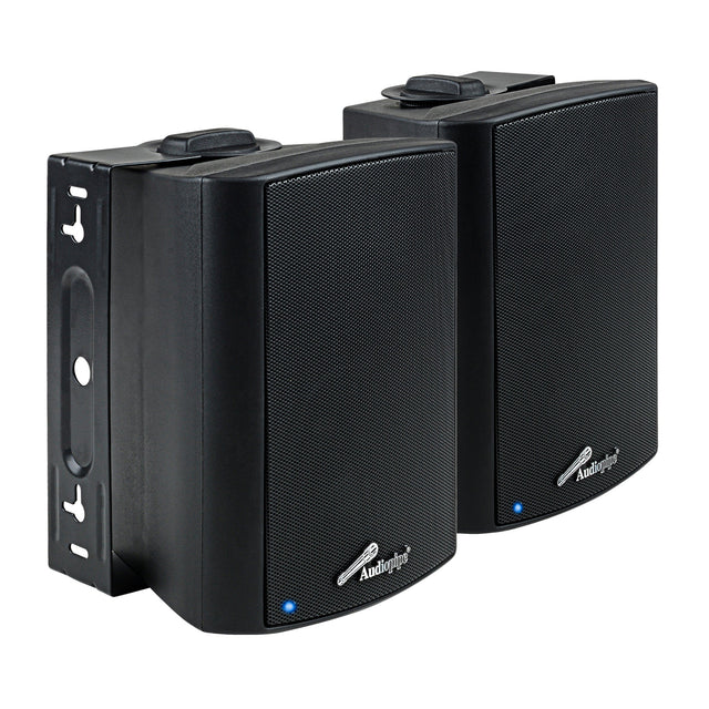 4” 2-Way Indoor/Outdoor Weatherproof Loudspeaker (ODP-470T-BLK), Sold in pairs Audiopipe