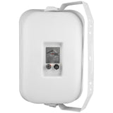 6.5” 2-Way Indoor/Outdoor Weatherproof Loudspeaker (ODP-653 WHT), Sold in pairs Audiopipe