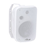 6.5” 2-Way Weatherproof Professional Monitor Speaker (ODP-670T-WHT), Sold individually Audiopipe