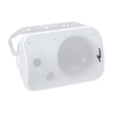6.5” 2-Way Weatherproof Professional Monitor Speaker (ODP-670T-WHT), Sold individually Audiopipe