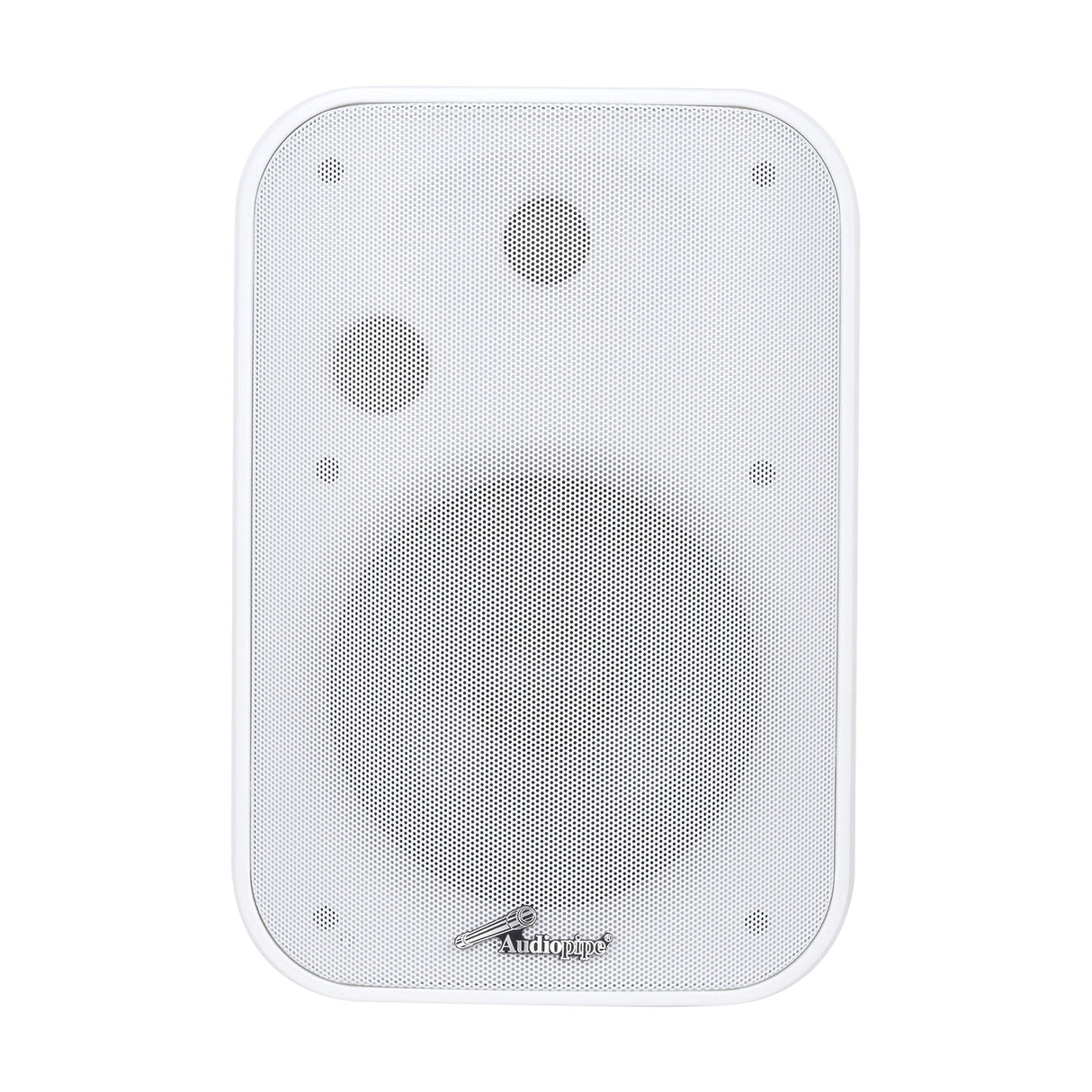 6.5” 2-Way Weatherproof Professional Monitor Speaker (ODP-670T-WHT), Sold individually Audiopipe