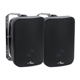 8” 2-Way Indoor/Outdoor Weatherproof Loudspeaker (ODP-855 BLK) Audiopipe