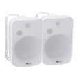 8” 2-Way Indoor/Outdoor Weatherproof Loudspeaker (ODP-855 WHT) Audiopipe