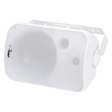 8” 2-Way Indoor/Outdoor Weatherproof Loudspeaker (ODP-855 WHT) Audiopipe