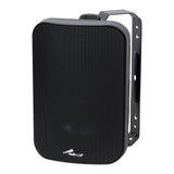 8” 2-Way Weatherproof Professional Monitor Speaker (ODP-870T-BLK), Sold individually Audiopipe
