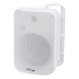 8” 2-Way Weatherproof Professional Monitor Speaker (ODP-870T-WHT), Sold individually Audiopipe