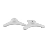 ABS Table-top Indoor/Outdoor Speaker Stand (ODP-BASE1-WHT), Sold in pairs Audiopipe