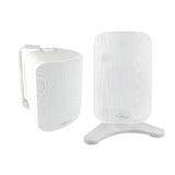 ABS Table-top Indoor/Outdoor Speaker Stand (ODP-BASE1-WHT), Sold in pairs Audiopipe