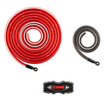 DS18 0-GA OFC 100% Copper Amplifier Installation Kit