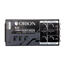 OLC2 - Two-Channel Line Out Converter With Bass Processor ORION OLC2 - Two-Channel Line Out Converter With Bass Processor OLC2 - Two-Channel Line Out Converter With Bass Processor OLC2 - Two-Channel Line Out Converter With Bass Processor OLC2 - Two-Channel Line Out Converter With Bass Processor