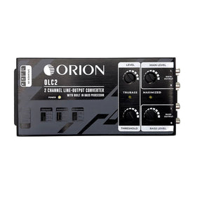 Orion OLC2 2-Channel Line Out Converter With Bass Processor Orion
