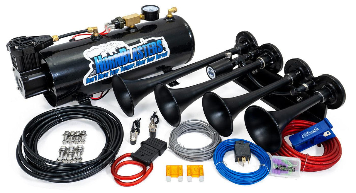 OPEN BOX 4-Chime 3-Liter Air Horn Kit HornBlasters
