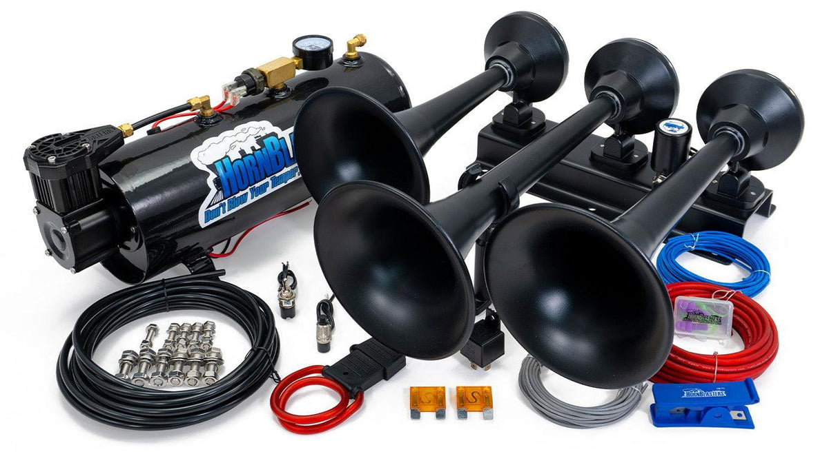OPEN BOX Flatlaw 3 Liter Train Horn Kit HornBlasters