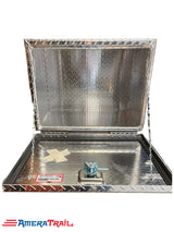 Underbody Toolbox w/ Drop Down Front Door & T Style Lock Handle, Diamond Plate - RDS