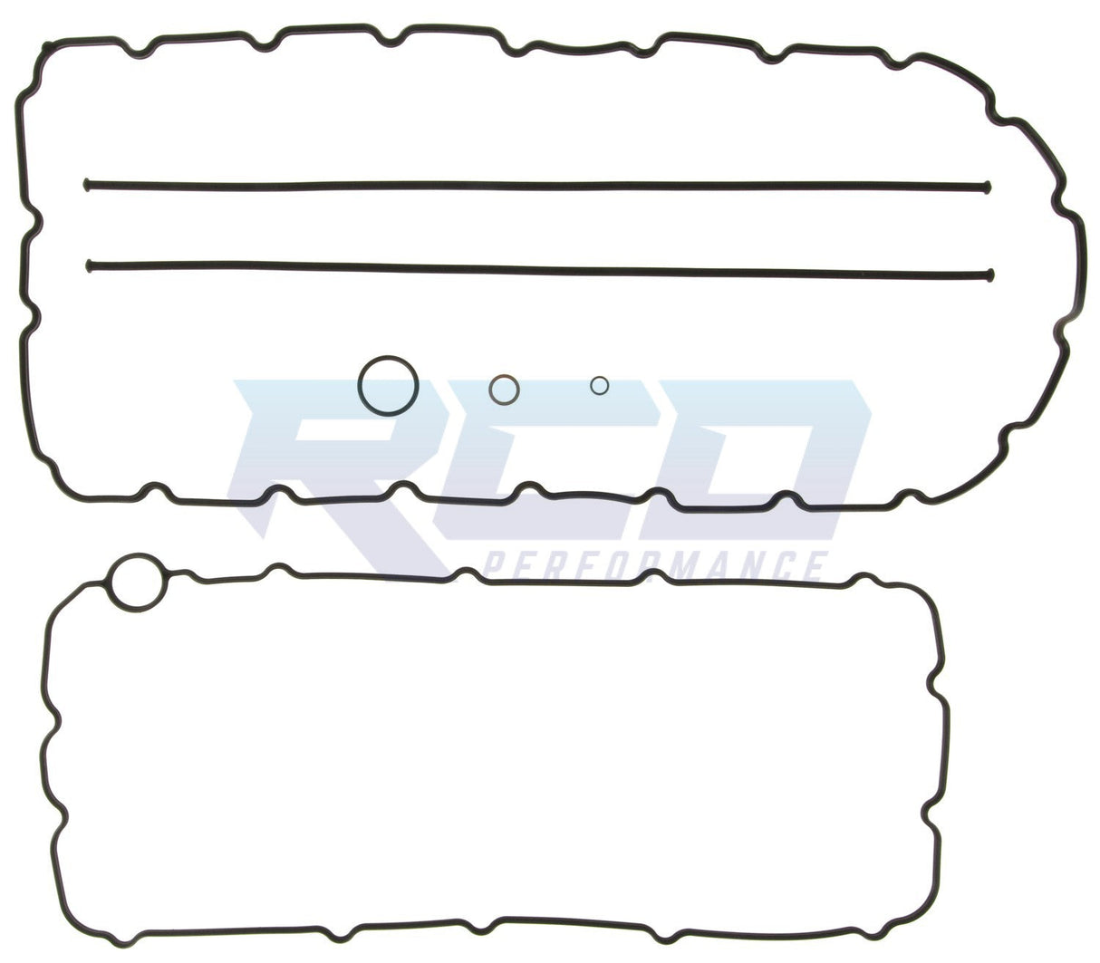 Mahle 6.4L Upper & Lower Engine Oil Pan Gasket Set