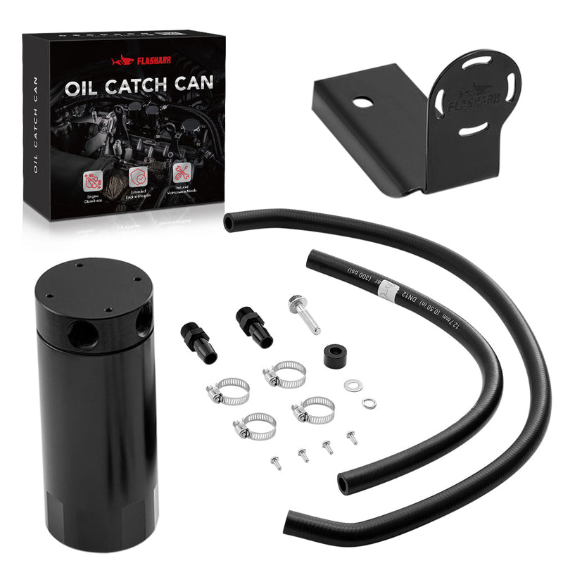 Oil Catch Can for 2009-2018 Dodge Ram 1500/2500 Hemi 5.7L Flashark