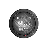 Orion XMT80.2 | 8” 400W RMS Water-Resistant Midrange Coaxial Speakers 2-Ohm (Pair)