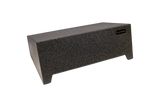 SoundSkins Enclosures | GMC Sierra / Chevrolet Silverado Crew Cab 2019+ Single 10" Sealed - Premium USA Made Subwoofer Box with Bed Liner Spray Finish SoundSkins Global
