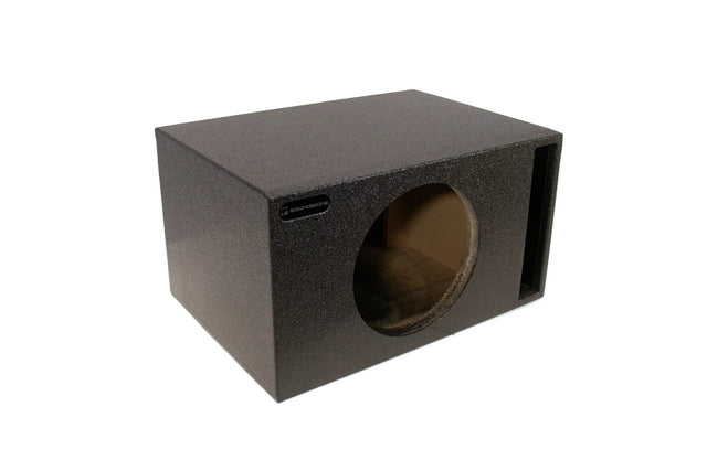 SoundSkins Enclosures | Universal Single 15" Ported XL SPL - Premium USA Made Subwoofer Box with Bed Liner Spray Finish SoundSkins Global