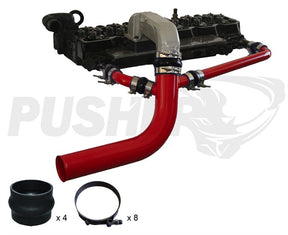 Pusher 3" Cross-Air for 2003-2007 Dodge Cummins