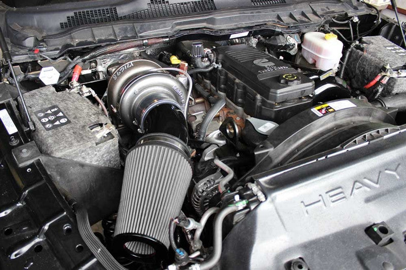 Pusher High Mount Compound Turbo System for 2003-2007 Dodge Cummins