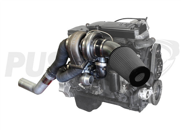 Pusher High Mount Compound Turbo System for 2013-2018 Ram 6.7L Cummins