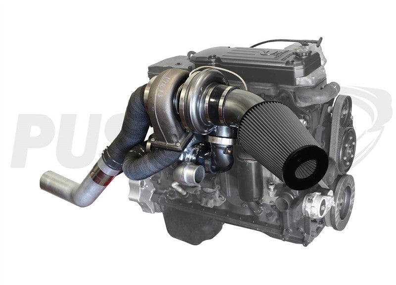 Pusher High Mount Compound Turbo System for 2003-2007 Dodge Cummins
