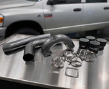 Pusher 3.5" MEGA Intake System with Passenger-Side Tube for 2003-2007 Dodge Cummins