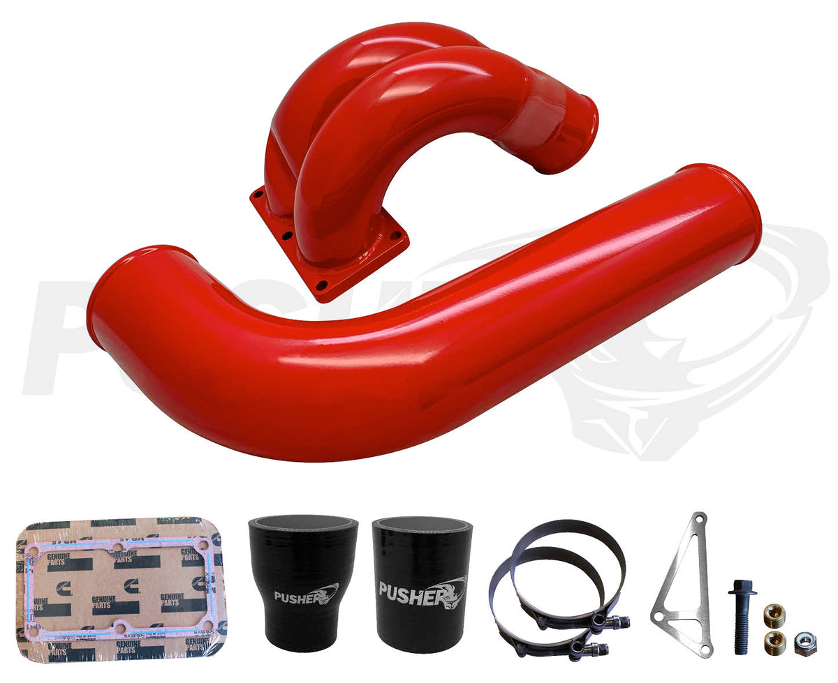 Pusher 3.5" MEGA Intake System for 2007.5-2009 Ram Cummins