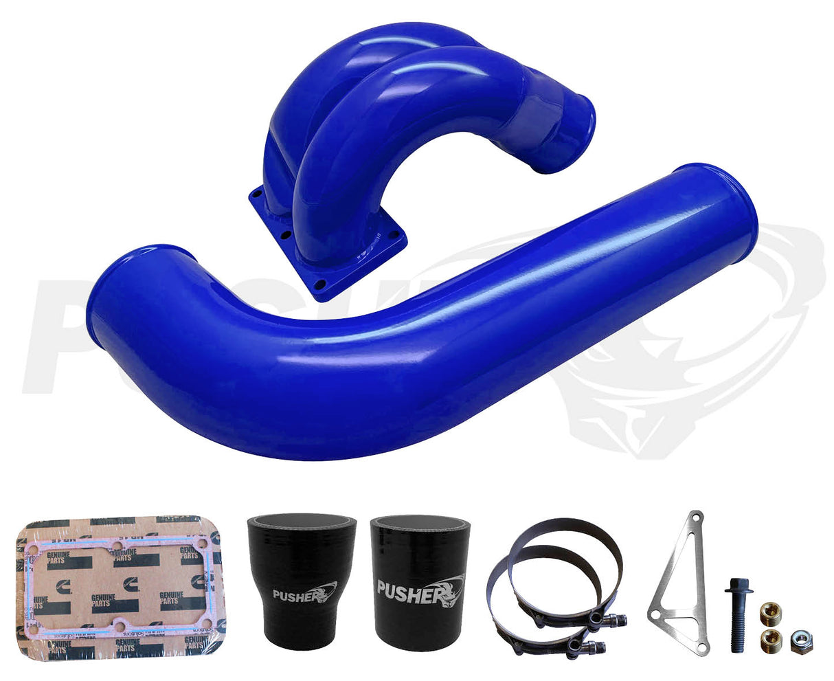 Pusher 3.5" MEGA Intake System for 2007.5-2009 Ram Cummins