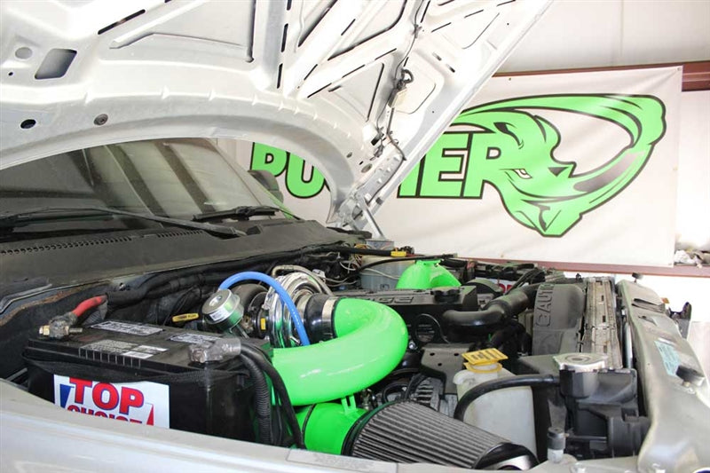 Pusher Low Mount Compound Turbo System for 1994-1998 Dodge Cummins 12v