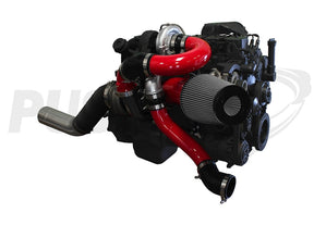 Pusher Low Mount Compound Turbo System for 1998.5-2002 Dodge Cummins