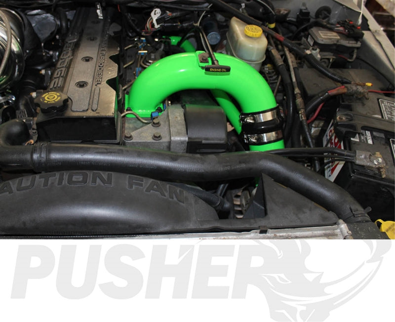 Pusher 3.5" MEGA Intake System with Cross-Air for 1998.5-2002 Dodge Cummins
