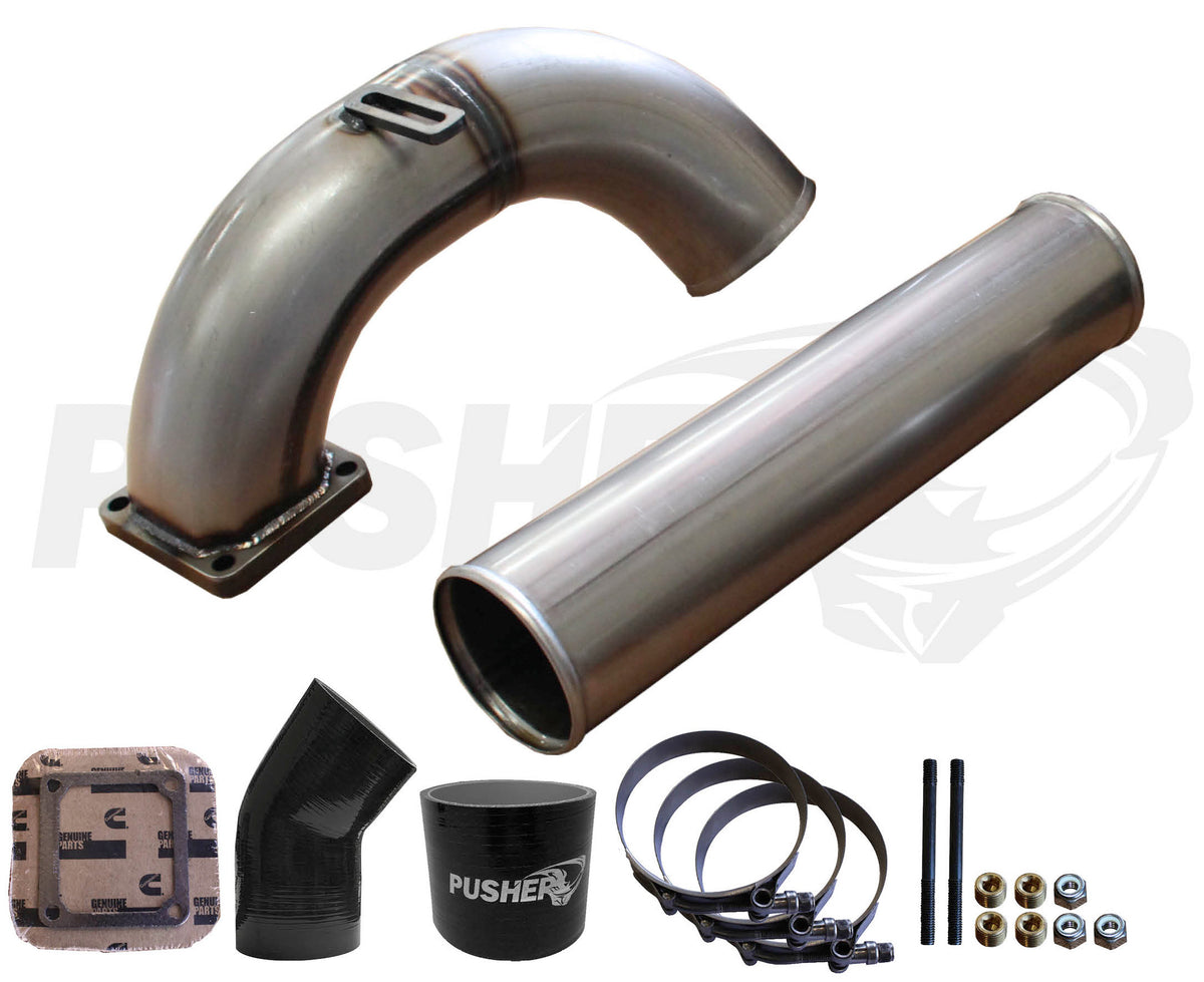 Pusher 3.5" MEGA Intake System for 1998.5-2002 Dodge Cummins