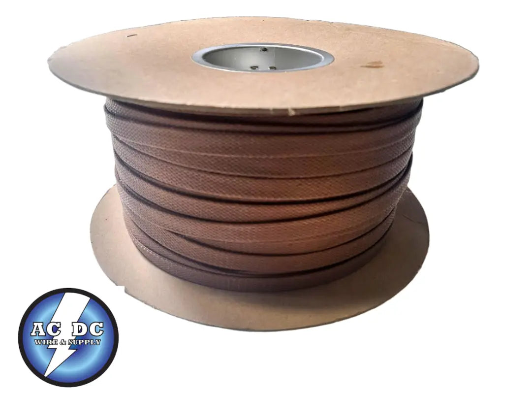 PET 1/2" Expandable Wire Cable Sleeving Sheathing Braided Loom, you choose the color and length AC/DC WIRE AND SUPPLY