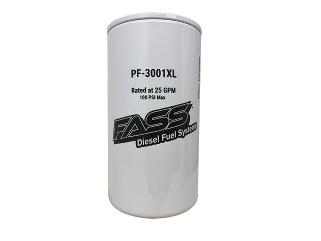 FASS PF-3001XL Extended Length Particulate Filter, Cummins, Duramax, Powerstroke FASS Diesel Fuel Systems