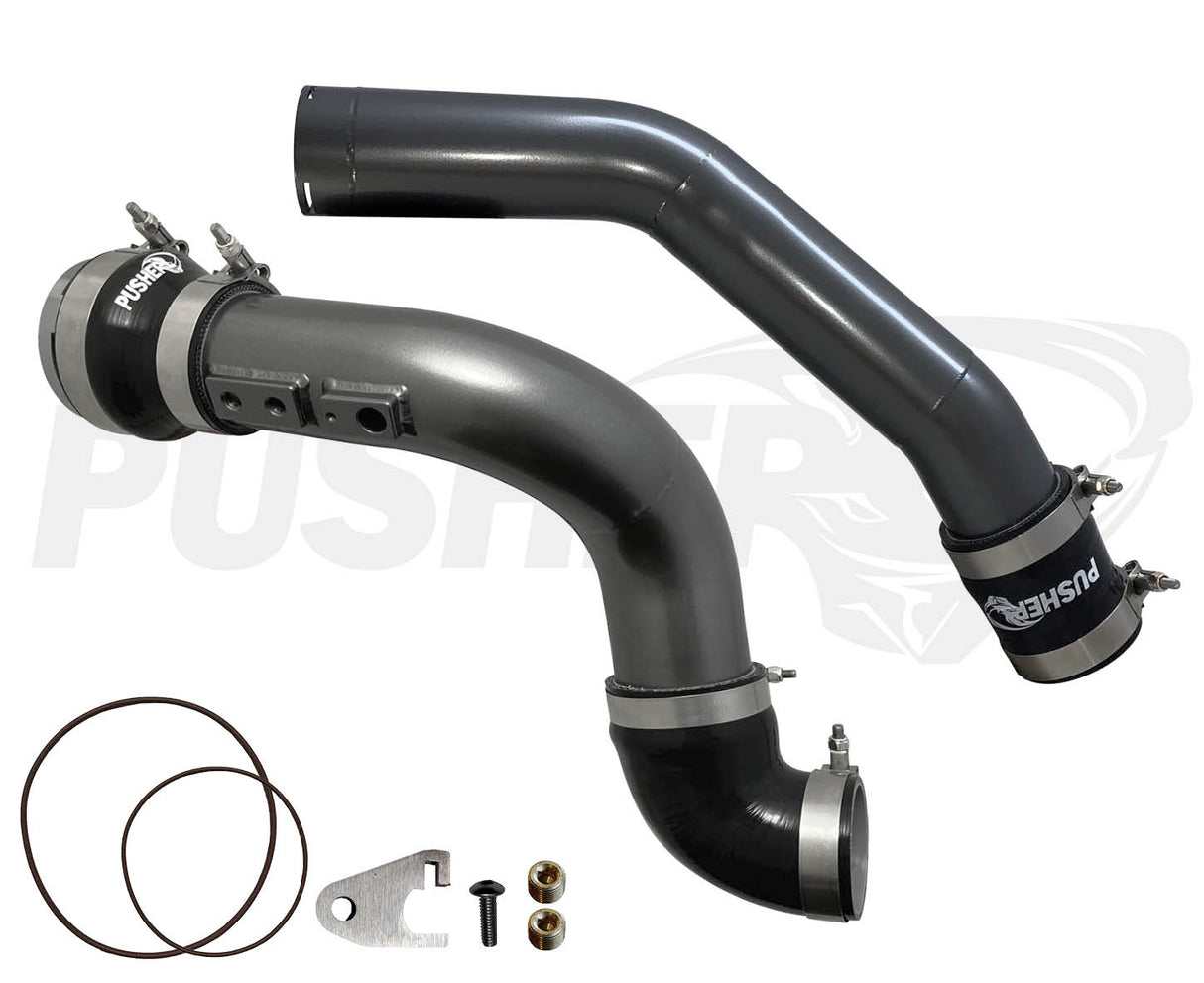 Pusher HD 3" Hot & Cold Side Charge Tubes for 2017-22 Ford F250/350 6.7L