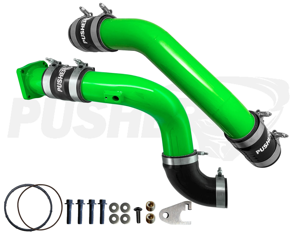 Pusher HD 3" Hot & Cold Side Charge Tubes for 2011-14 Ford F250/350 6.7L