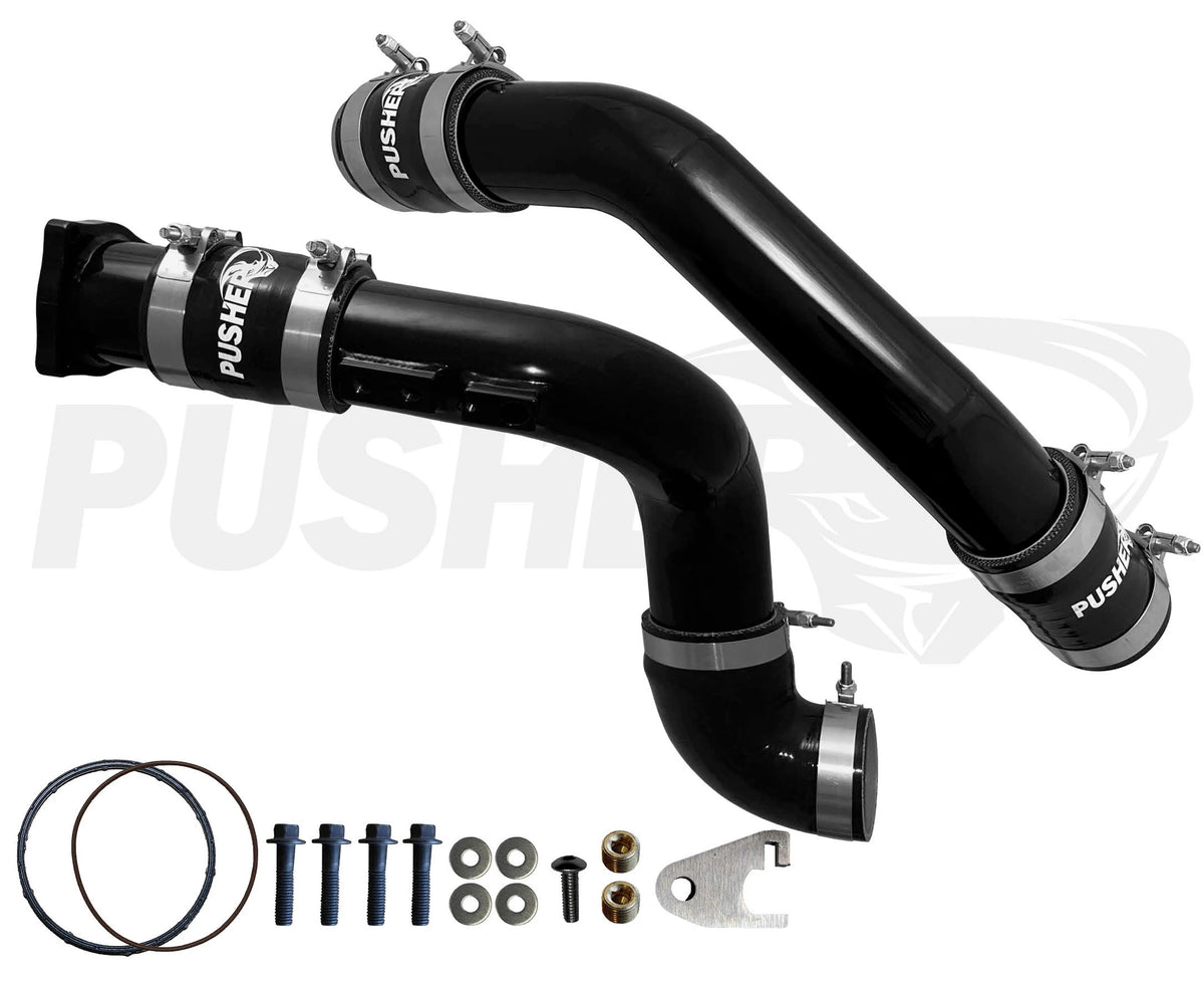 Pusher HD 3" Hot & Cold Side Charge Tubes for 2011-14 Ford F250/350 6.7L