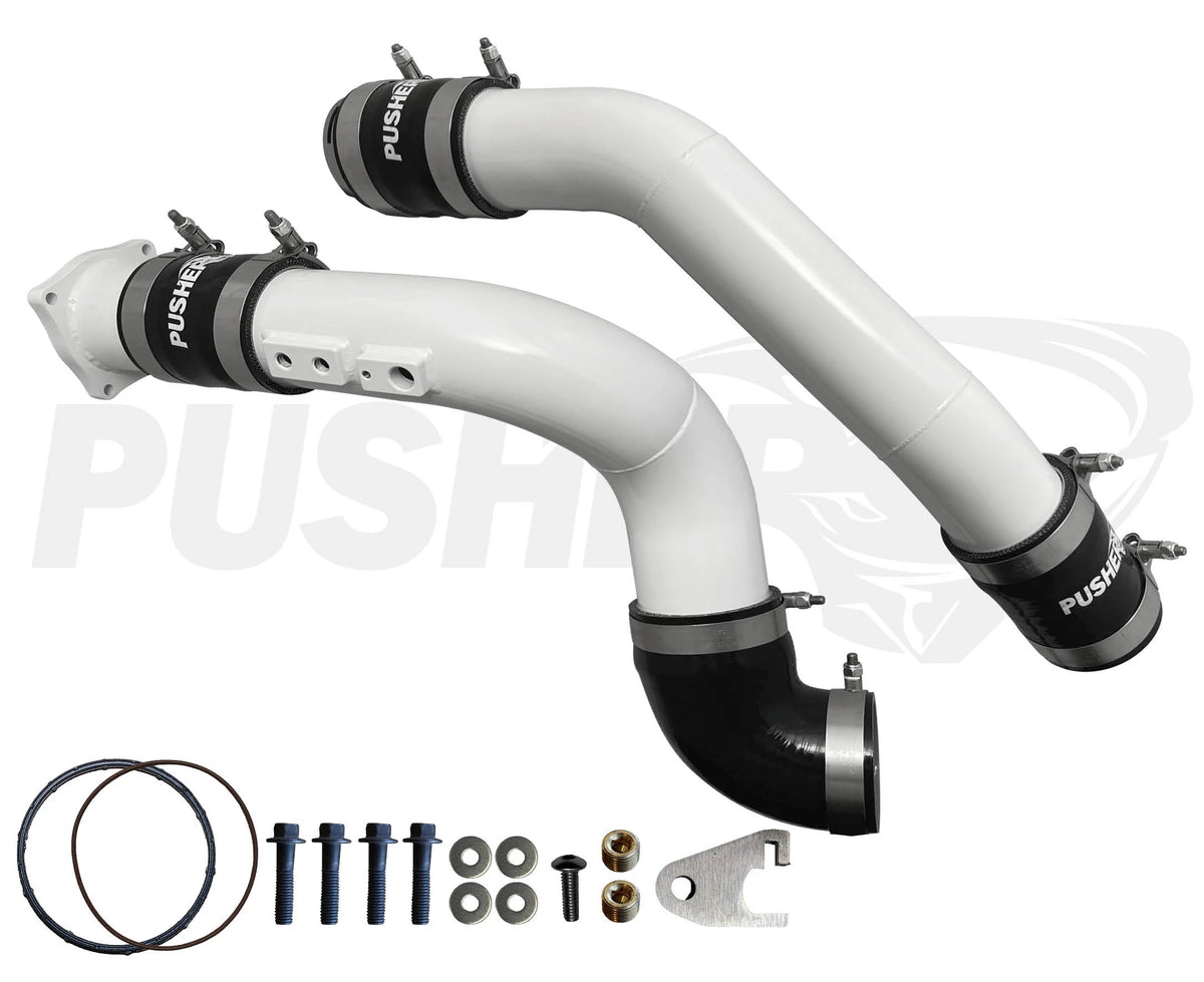 Pusher HD 3" Hot & Cold Side Charge Tubes for 2011-14 Ford F250/350 6.7L