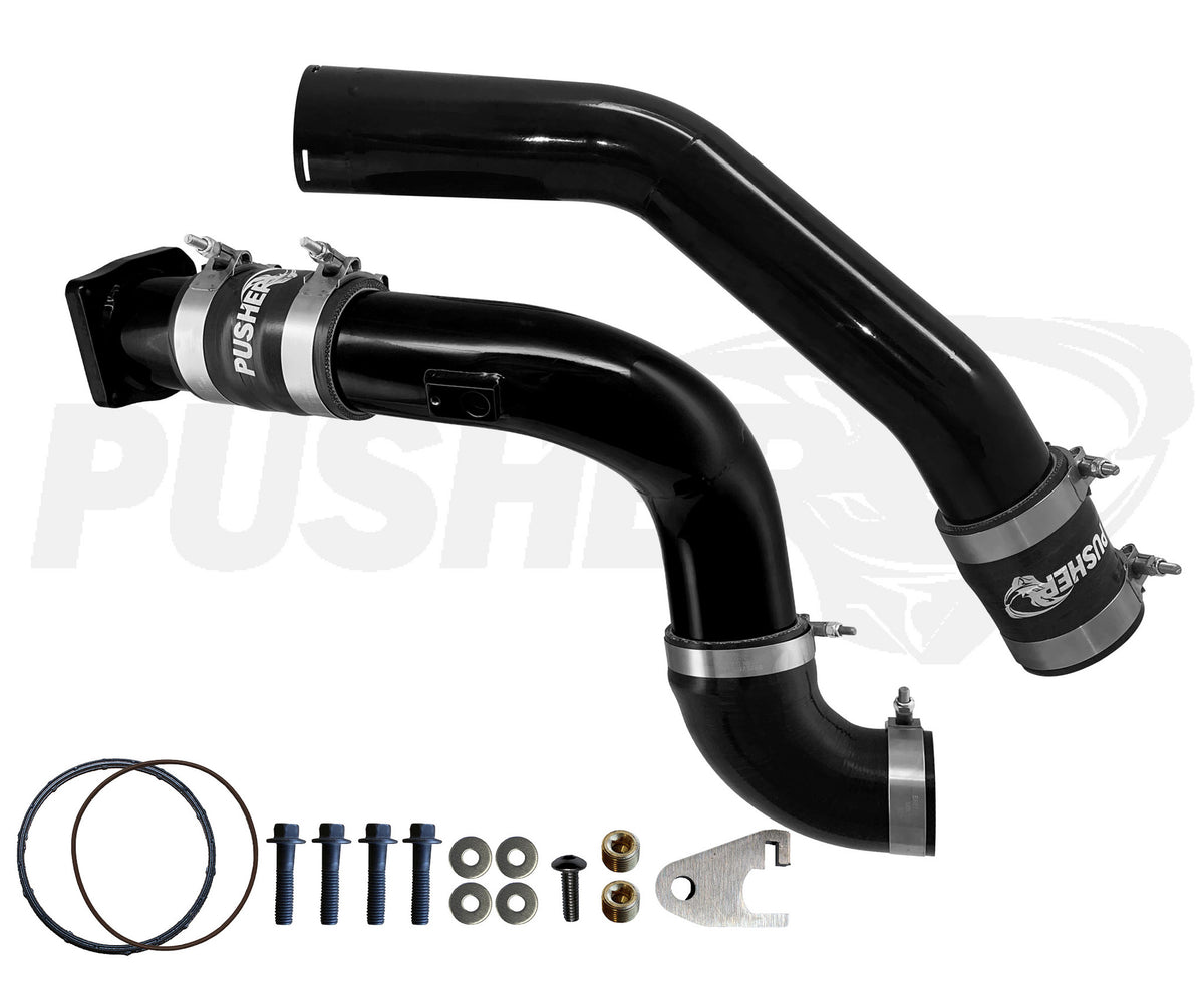 Pusher HD 3" Hot & Cold Side Charge Tubes for 2015-16 Ford F250/350 6.7L