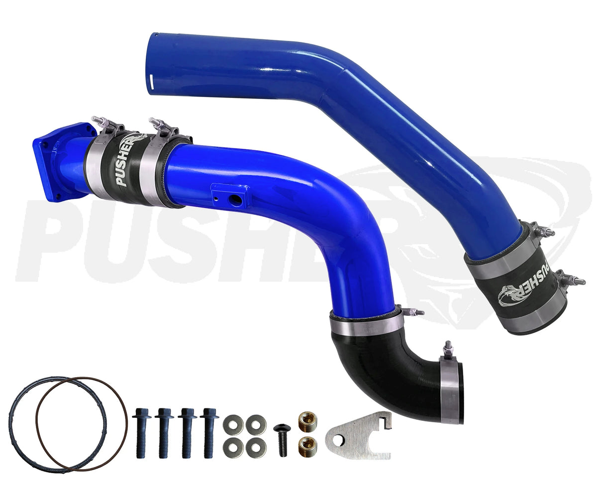 Pusher HD 3" Hot & Cold Side Charge Tubes for 2011-14 Ford F250/350 6.7L