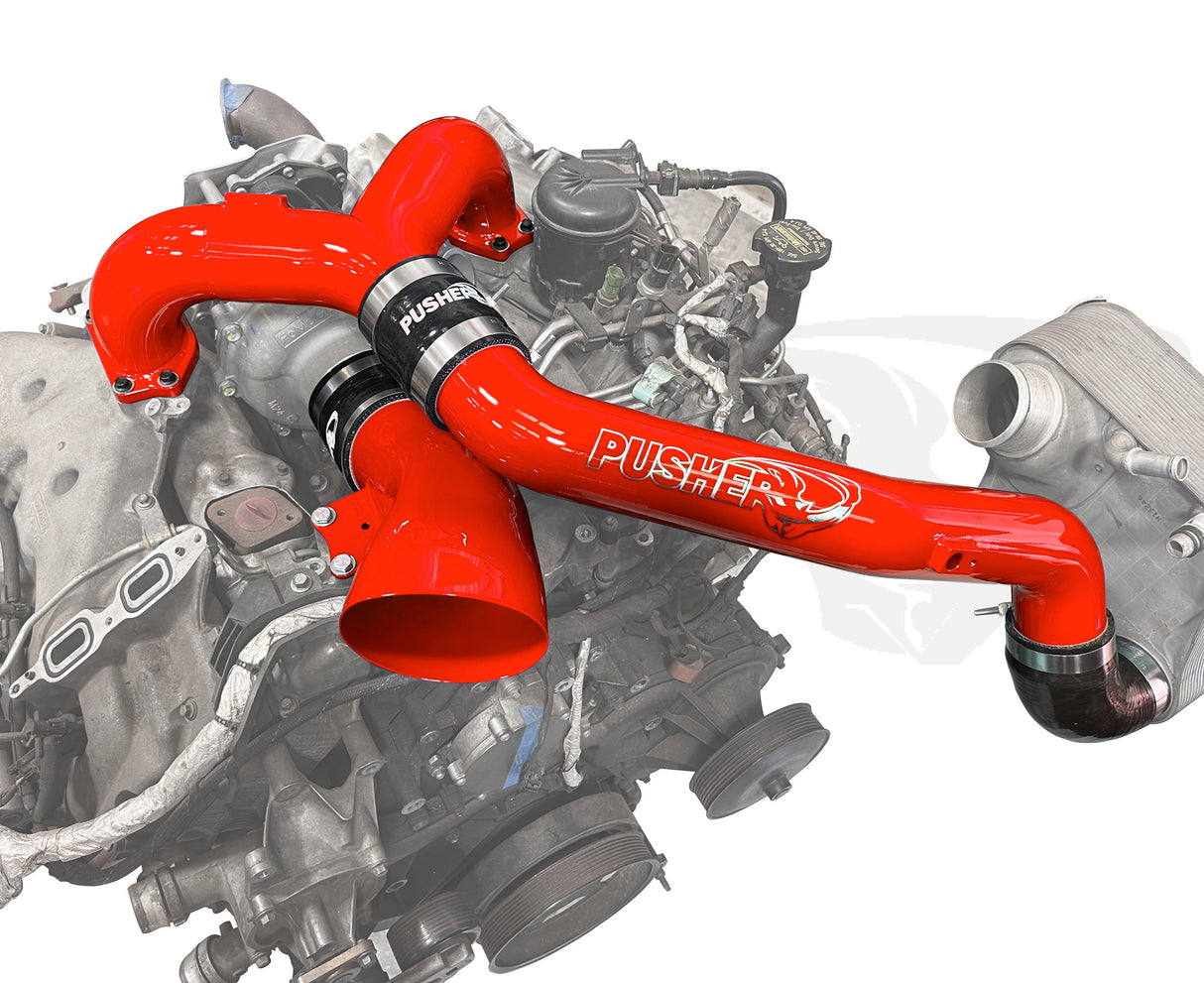 Pusher Race Intake Manifold and Turbo Inlet for 2015-16 Ford F250/350 6.7L