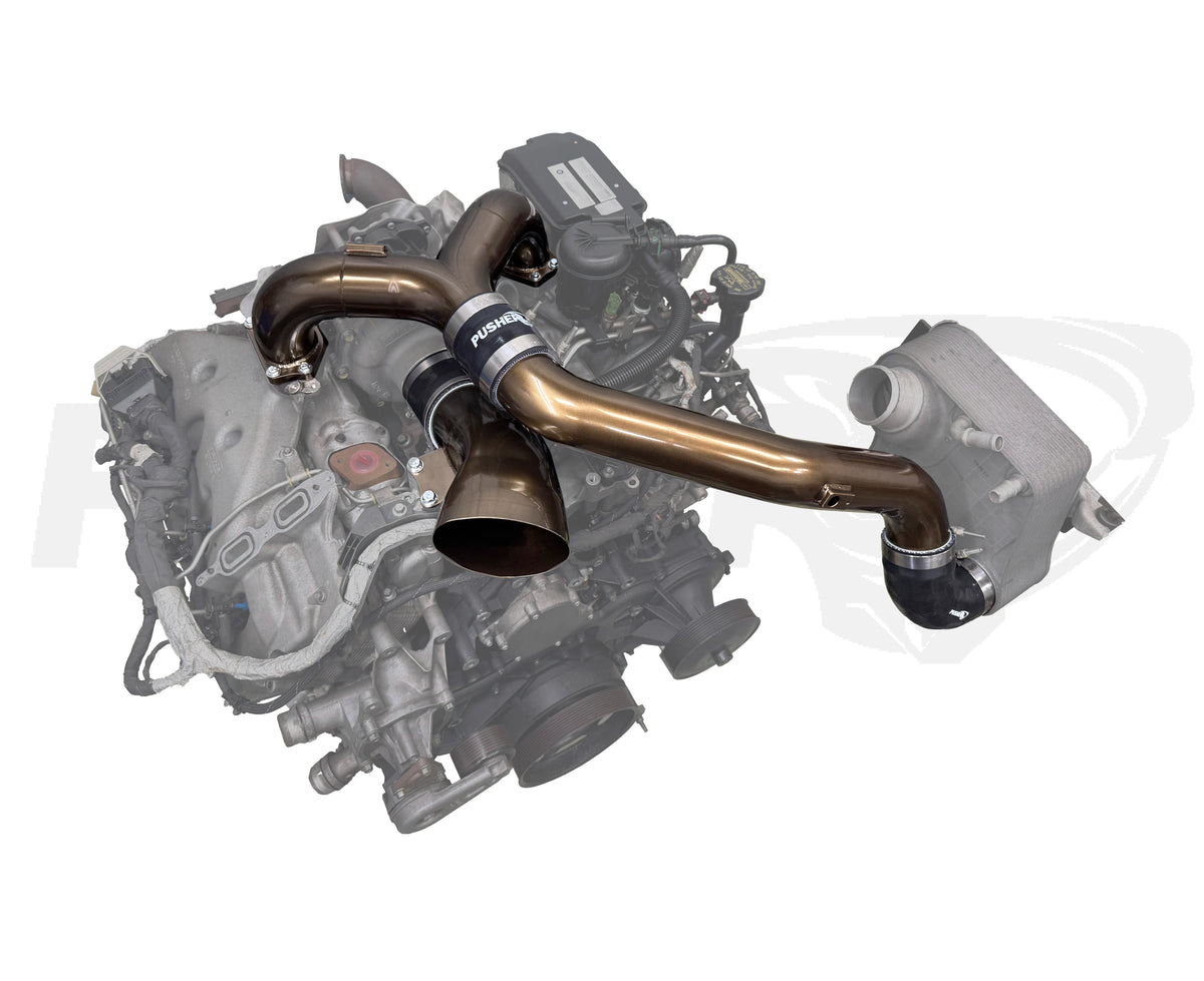 Pusher Intake System with Turbo Inlet for 2020+ Ford F250/350 6.7L