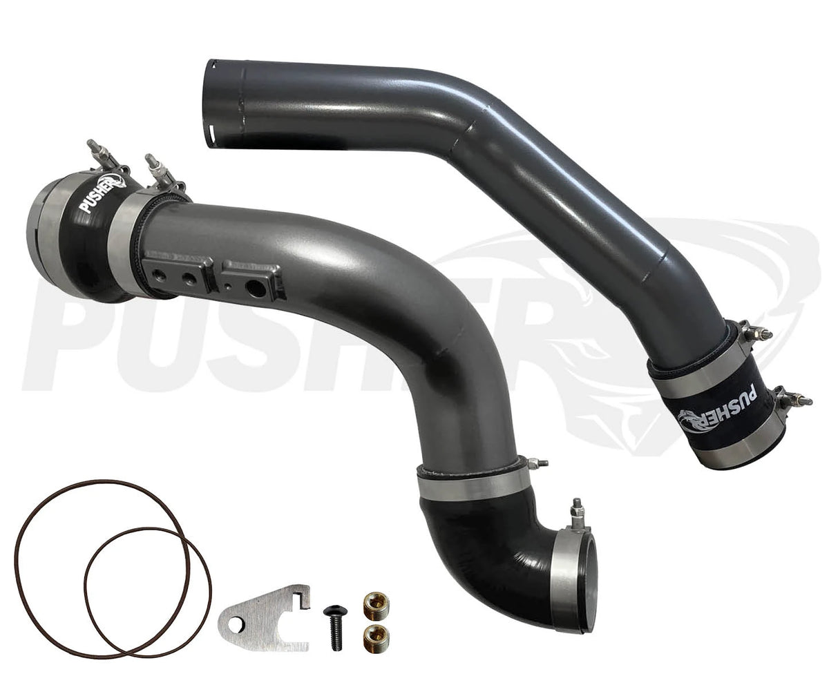 Pusher HD 3" Hot & Cold Side Charge Tubes for 2023+ Ford F250/350 6.7L