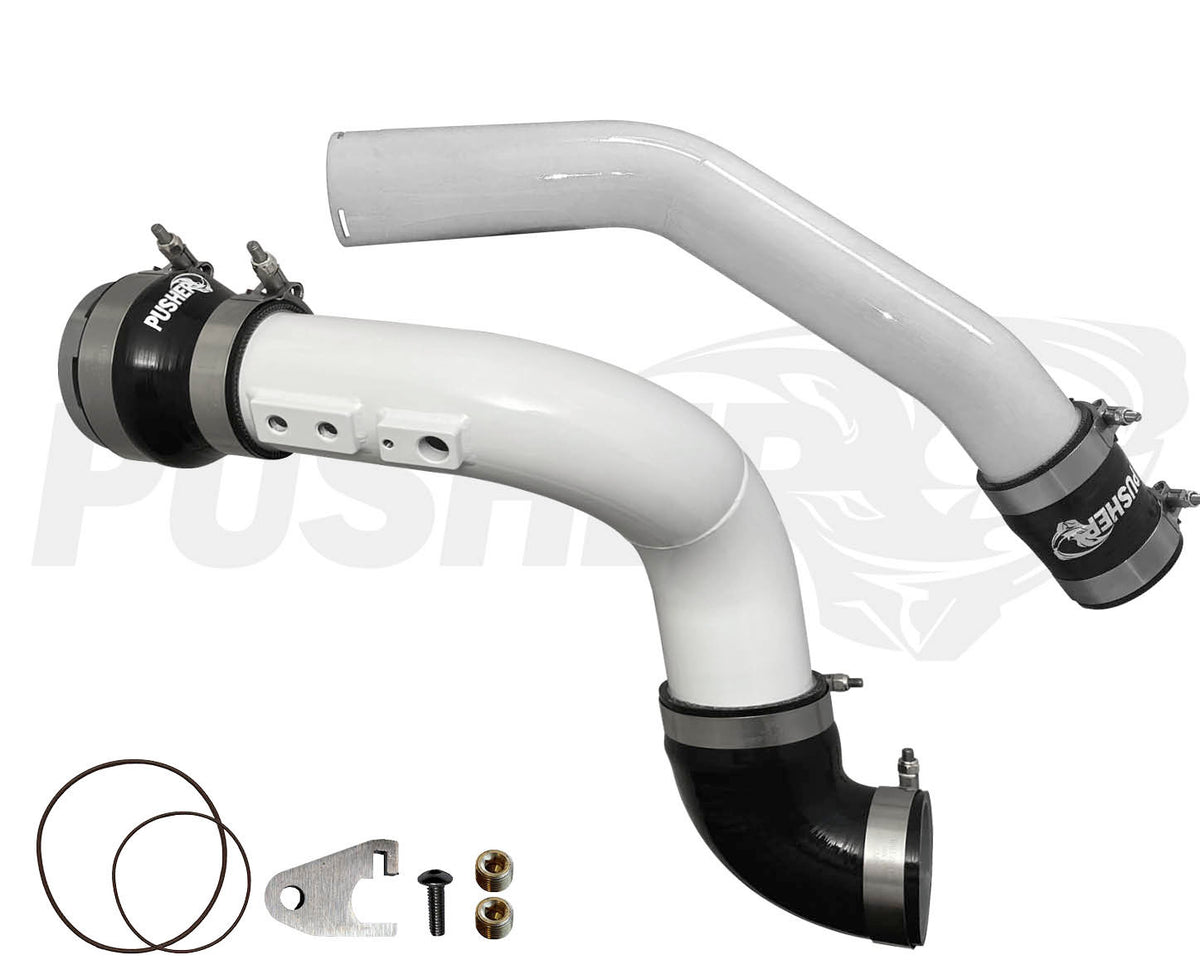 Pusher HD 3" Hot & Cold Side Charge Tubes for 2023+ Ford F250/350 6.7L