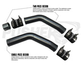 Pusher HD 3" Hot & Cold Side Charge Tubes for 2023+ Ford F250/350 6.7L