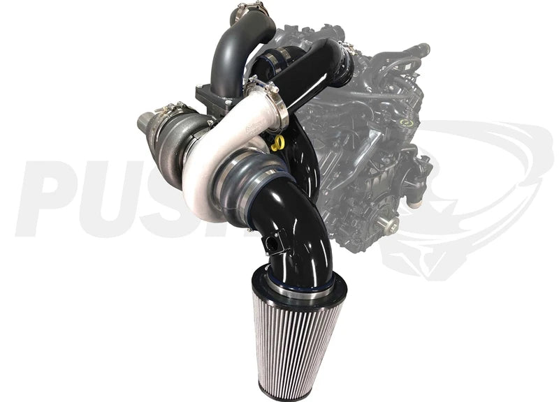 Pusher Max Compound Turbo System for 2001-2004 Duramax LB7