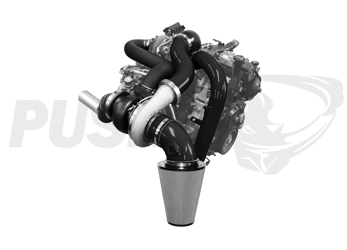 Pusher Max Compound Turbo System for 2004.5-2005 Duramax LLY