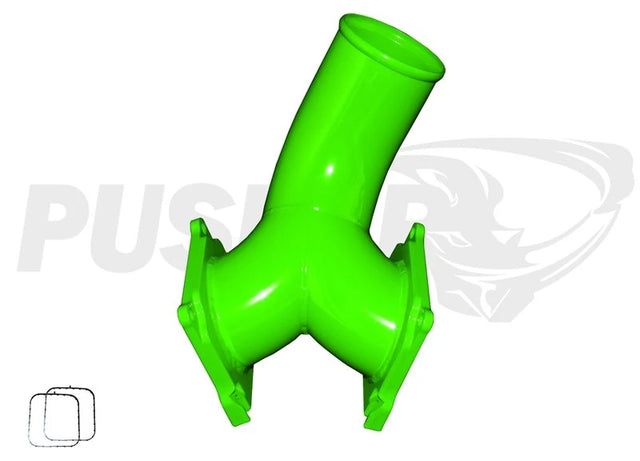 Pusher SuperMax Y-Bridge for 2004.5-2005 Duramax LLY